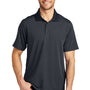 Port Authority Mens Performance Moisture Wicking Short Sleeve Polo Shirt - Graphite Grey/Black