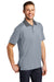 Port Authority K558 Mens Performance Moisture Wicking Short Sleeve Polo Shirt White/Shadow Grey Model 3q