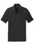 Port Authority K568 Mens Cotton Touch Performance Moisture Wicking Short Sleeve Polo Shirt Black Flat Front