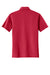 Port Authority K568 Mens Cotton Touch Performance Moisture Wicking Short Sleeve Polo Shirt Chili Red Flat Back