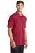 Port Authority K568 Mens Cotton Touch Performance Moisture Wicking Short Sleeve Polo Shirt Chili Red Model 3q