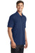 Port Authority K568 Mens Cotton Touch Performance Moisture Wicking Short Sleeve Polo Shirt Estate Blue Model 3q