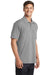 Port Authority K568 Mens Cotton Touch Performance Moisture Wicking Short Sleeve Polo Shirt Frost Grey Model 3q