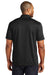 Port Authority K569 Mens Moisture Wicking Short Sleeve Polo Shirt Black Model Back