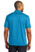 Port Authority K569 Mens Moisture Wicking Short Sleeve Polo Shirt Blue Wake Model Back