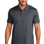 Port Authority Mens Moisture Wicking Short Sleeve Polo Shirt - Graphite Grey