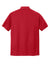 Port Authority K569 Mens Moisture Wicking Short Sleeve Polo Shirt Rich Red Flat Back