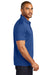 Port Authority K569 Mens Moisture Wicking Short Sleeve Polo Shirt True Blue Model Side