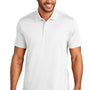 Port Authority Mens Moisture Wicking Short Sleeve Polo Shirt - White