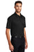 Port Authority K571 Mens Dimension Moisture Wicking Short Sleeve Polo Shirt Black Model 3q