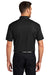 Port Authority K571 Mens Dimension Moisture Wicking Short Sleeve Polo Shirt Black Model Back