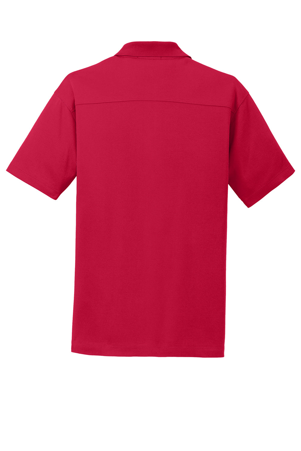 Port Authority K573 Mens Rapid Dry Moisture Wicking Short Sleeve Polo Shirt Engine Red Flat Back