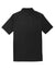 Port Authority K575 Mens Crossover Moisture Wicking Short Sleeve Polo Shirt Black Flat Back