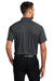 Port Authority K575 Mens Crossover Moisture Wicking Short Sleeve Polo Shirt Battleship Grey Model Back