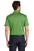 Port Authority K576 Mens Trace Moisture Wicking Short Sleeve Polo Shirt Heather Vine Green Model Back