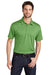 Port Authority K576 Mens Trace Moisture Wicking Short Sleeve Polo Shirt Heather Vine Green Model Front