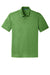 Port Authority K576 Mens Trace Moisture Wicking Short Sleeve Polo Shirt Heather Vine Green Flat Front