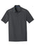 Port Authority K580 Mens Moisture Wicking Short Sleeve Polo Shirt Battleship Grey Flat Front