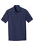 Port Authority K580 Mens Moisture Wicking Short Sleeve Polo Shirt True Navy Blue Flat Front