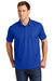 Port Authority K580 Mens Moisture Wicking Short Sleeve Polo Shirt True Royal Blue Model Front