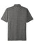 Port Authority K583 Mens Moisture Wicking Short Sleeve Polo Shirt Black/Thunder Grey Flat Back