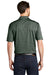 Port Authority K585 Mens Shadow Stripe Moisture Wicking Short Sleeve Polo Shirt Deep Forest Green Model Back