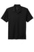 Port Authority K587 Mens Eclipse Moisture Wicking Short Sleeve Polo Shirt Deep Black Flat Front