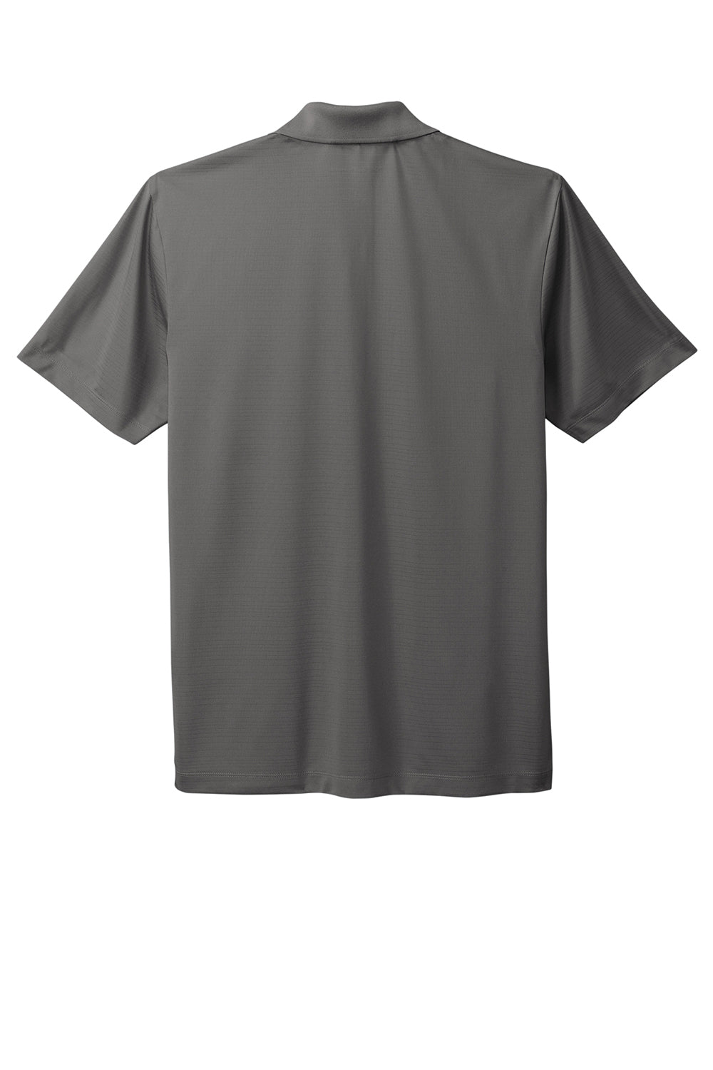 Port Authority K587 Mens Eclipse Moisture Wicking Short Sleeve Polo Shirt Shadow Grey Flat Back