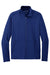 Port Authority K595 Mens Accord Stretch Fleece Moisture Wicking Full Zip Jacket Royal Blue Flat Front