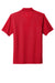 Port Authority K600 Mens EZPerformance Moisture Wicking Short Sleeve Polo Shirt Apple Red Flat Back