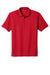 Port Authority K600 Mens EZPerformance Moisture Wicking Short Sleeve Polo Shirt Apple Red Flat Front