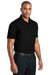 Port Authority K600 Mens EZPerformance Moisture Wicking Short Sleeve Polo Shirt Black Model 3q