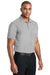 Port Authority K600 Mens EZPerformance Moisture Wicking Short Sleeve Polo Shirt Gusty Grey Model 3q