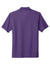 Port Authority K600 Mens EZPerformance Moisture Wicking Short Sleeve Polo Shirt Majestic Purple Flat Back