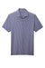 Port Authority K646 Mens Gingham Moisture Wicking Short Sleeve Polo Shirt True Navy Blue/White Flat Front