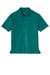 Port Authority K682 Mens City Moisture Wicking Short Sleeve Polo Shirt Dark Teal Green Flat Front