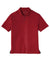 Port Authority K682 Mens City Moisture Wicking Short Sleeve Polo Shirt Garnet Red Flat Front