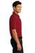 Port Authority K682 Mens City Moisture Wicking Short Sleeve Polo Shirt Garnet Red Model Side