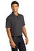 Port Authority K682 Mens City Moisture Wicking Short Sleeve Polo Shirt Graphite Grey Model 3q