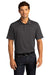 Port Authority K682 Mens City Moisture Wicking Short Sleeve Polo Shirt Graphite Grey Model Front