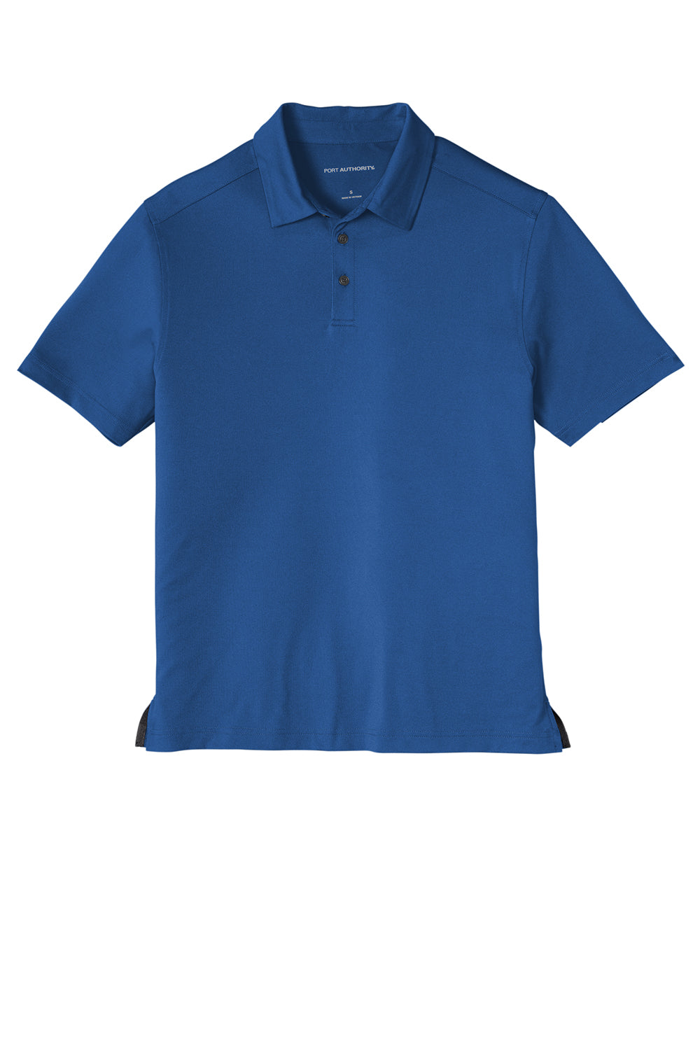 Port Authority K682 Mens City Moisture Wicking Short Sleeve Polo Shirt True Blue Flat Front