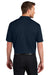 Port Authority K683 Mens City Stretch Flat Knit Short Sleeve Polo Shirt River Navy Blue Model Back