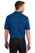 Port Authority K683 Mens City Stretch Flat Knit Short Sleeve Polo Shirt True Blue Model Back