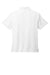 Port Authority K683 Mens City Stretch Flat Knit Short Sleeve Polo Shirt White Flat Back