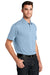 Port Authority K750 Mens Moisture Wicking Short Sleeve Polo Shirt Cloud Blue Model 3q