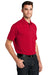 Port Authority K750 Mens Moisture Wicking Short Sleeve Polo Shirt Rich Red Model 3q