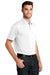 Port Authority K750 Mens Moisture Wicking Short Sleeve Polo Shirt White Model 3q