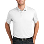 Port Authority Mens Moisture Wicking Short Sleeve Polo Shirt - White