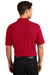 Port Authority K8000/TK8000 Mens Wrinkle Resistant Short Sleeve Polo Shirt Apple Red Model Back