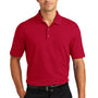 Port Authority Mens Wrinkle Resistant Short Sleeve Polo Shirt - Apple Red